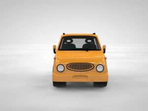 macchina dei cartoni animati Modello 3D