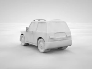 cartoon car 3D Model
