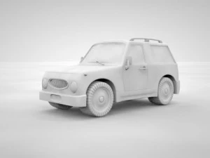 cartoon car 3D Model