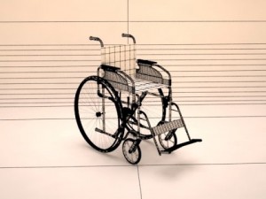 wheelchair Modèle 3D