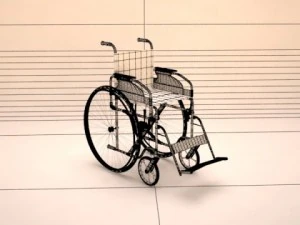 wheelchair 3D Model