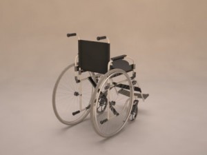 wheelchair Modèle 3D