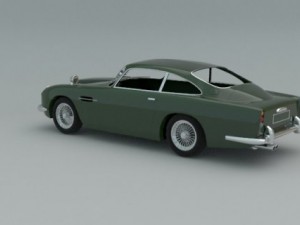 astonmartin db51963 3D Модель