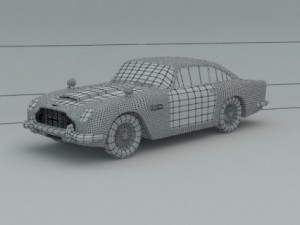astonmartin db51963 3D Модель