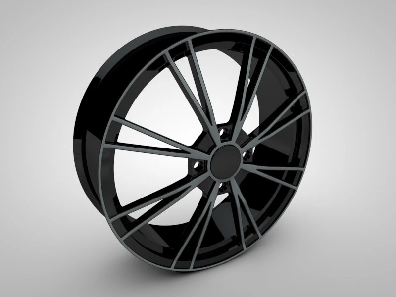 car rim 3D Model .c4d .max .obj .3ds .fbx .stl .blend 