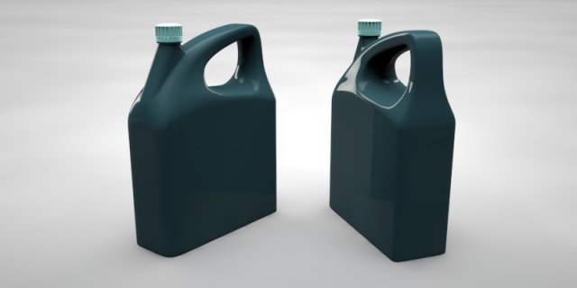 jerrycan Model 3D .c4d .max .obj .3ds .fbx .stl .blend 