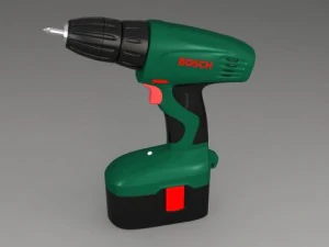 аккумуляторная отвертка 3D Модель