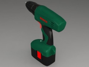 battery screwdriver Modelo 3D