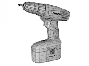 battery screwdriver Modelo 3D
