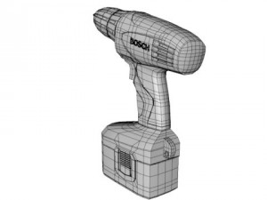 battery screwdriver Modelo 3D
