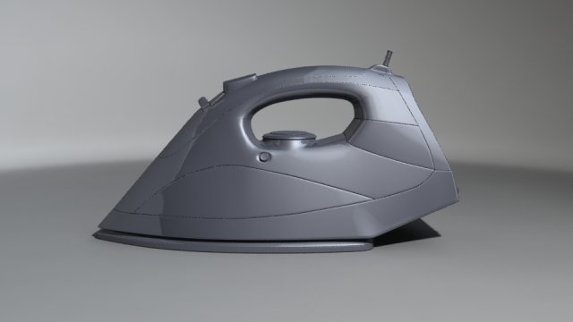 iron Model 3D .c4d .max .obj .3ds .fbx .stl .blend 