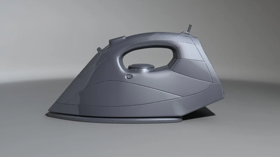 iron 3D Model .c4d .max .obj .3ds .fbx .stl .blend 