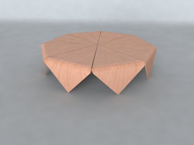circlebench Modelo 3D .c4d .max .obj .3ds .fbx .stl .blend 