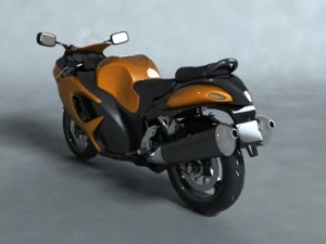 sport bike 3D Model