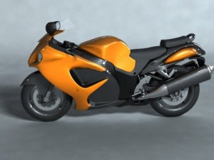 sport bike Modelo 3D