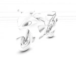 sport bike 3D Model
