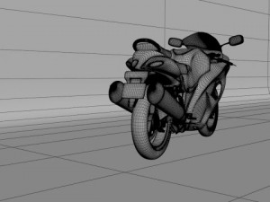 sport bike Modelo 3D