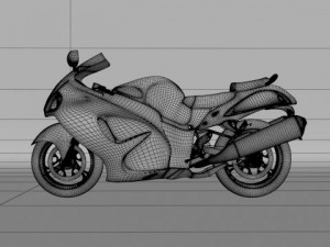 sport bike Modelo 3D