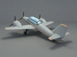 toy airplane 3D Model