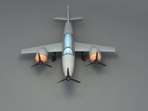 toy airplane Model 3D