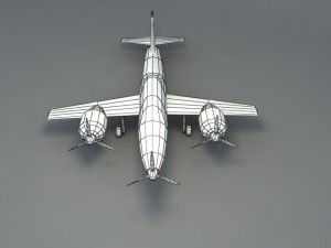 toy airplane Model 3D