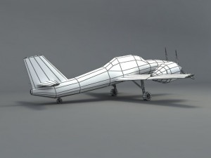 toy airplane Model 3D