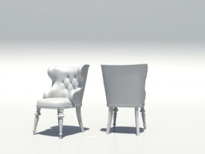 chair classic 3D 모델