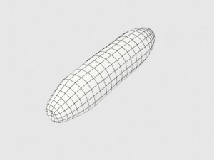 cucumber Modelo 3D