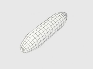 खीरा 3D मॉडल