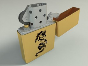 zippo lighter 3D Модель