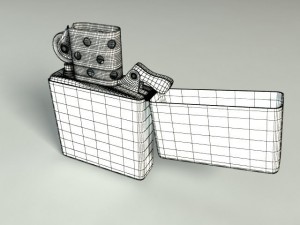 zippo lighter Model 3D