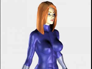 stasis girl 3D Модель