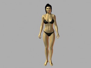 girl 1 3D Model