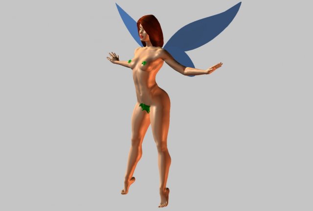 pixie 1 3D Model .c4d .max .obj .3ds .fbx .stl .blend 