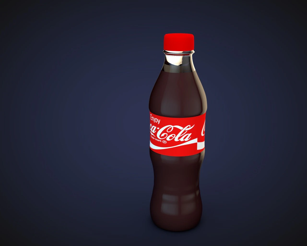 coca cola bottle 3D Model .c4d .max .obj .3ds .fbx .stl .blend