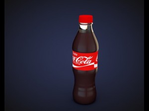 coca cola bottle 3D Model