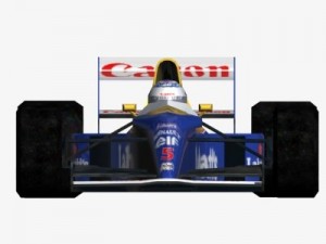 williams renault fw14b Modello 3D