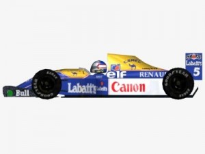 williams renault fw14b Modello 3D