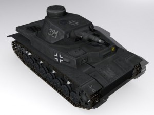 panzer iv ausf d 3D Модель