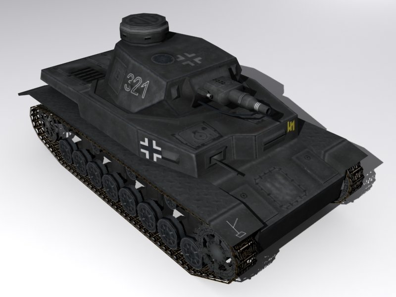 Panzer Iv Ausf D 3d Model In Tank 3dexport
