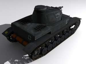 panzer iv ausf d Model 3D