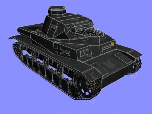 panzer iv ausf d Model 3D