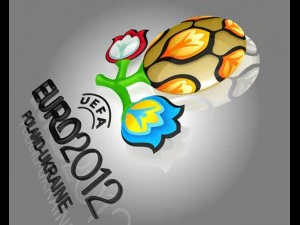 logo euro 2012 3D Model