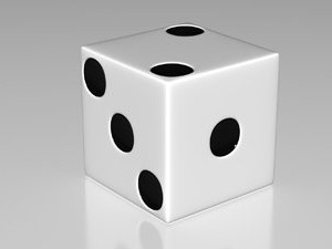 dice Modèle 3D