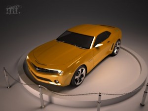 chevrolet camaro 3Dモデル