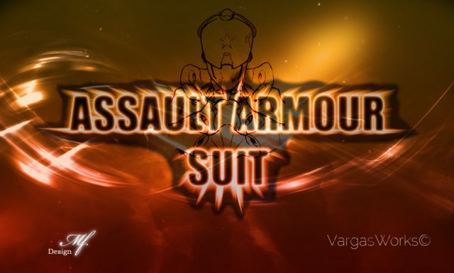 assault armour suit 3D 모델 .c4d .max .obj .3ds .fbx .stl .blend 
