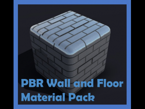 physically based wall and floor material pack Tekstur CG