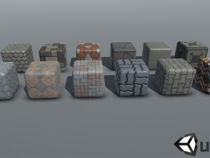 paving stone pbr material pack CG Textures