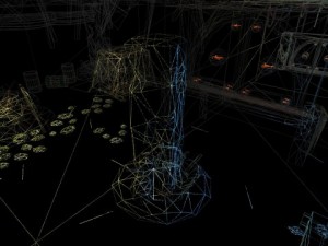 game ready destroyed column 3D 模型
