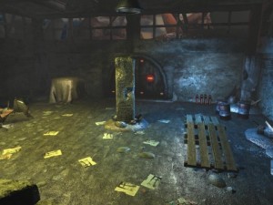 game ready destroyed column 3D 模型
